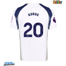 Tottenham Hotspur Mohammed Kudus #20 Hjemmedrakt 2025-26 Kortermet